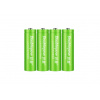 4ks DOUBLEPOW výkonné nabíjacie batérie AA 1300 mAh 1,2 V Ni-Mh, 1500x nabitie