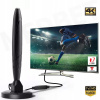 AKTÍVNA ANTÉNA + NÍZKOŠUMOVÝ IZBOVÝ ZOSILŇOVAČ PRE POZEMNÚ TV DVB-T2 DAB