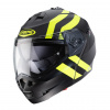 CABERG vyklápacia prilba, model Duke II Superlegend, čierno-žltá fluo