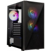 BitFenix skriňa Helios / ATX / 4x120mm RGB fan / 2xUSB 3.0 / USB 2.0 / tvrdené sklo / čierna