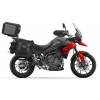 Shad kompletná sada bočných adventure tašiek SHAD TERRA TR40 a čierneho hliníkového 37L topcase, vrátane montážnej sady SHAD TRIUMPH Tiger 900