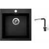 Set Sinks VIVA 455 Granblack + batéria Sinks MIX 3 P Granblack