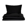 Kvalitex Saténové obliečky LUXURY COLLECTION 140x200, 70x90cm čierne