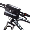 Taška na bicykel 2L WBB12BK s dotykovým okienkom pre telefón 16x14x21 cm - puzdro na mobilný telefón na bicykel Wozinsky
