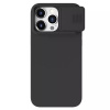 Nillkin CamShield Silky Silicone Case pre Iphone 15 Plus čierny