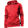 Mikina STEDMAN HOODED SWEATSHIRT WOMEN červená M