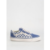 Vans Old Skool 36 (checkerboard medium blue) 42.5, modrá