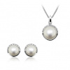 SOFIA perlový strieborný set náušnice a prívesok AEAP1912Z,WFM/R+AEAE2522Z,WFM/R