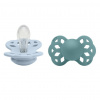 Bibs Infinity symetrické cumlíky silikón 2 ks 0-6 mesiacov Baby-blue-island-sea