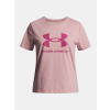 Under Armour Dievčenské tričko UA BIG LOGO SS-PNK Ružová YSM