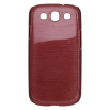 Plastové puzdro Samsung i9300 Galaxy S3, červené
