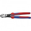 KNIPEX 74 02 250 Silové bočné štiepacie kliešte, viaczložkové návleky, fosfátované na čierno 250 mm