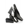 LODIČKY KARL LAGERFELD ASTRA NOVA HI VAMP SLING BLACK LTHR
