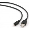 GEMBIRD Kabel USB 2.0 A-Micro B propojovací 0,5m (černý) CCP-mUSB2-AMBM-0.5M