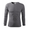 MALFINI FIT-T LONG SLEEVE 119 / Pánske tričko, dlhý rukáv - oceľovo šedá XL
