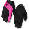 Dámské rukavice Giro Giro Tessa Gel LF Long Finger Black Bright Pink Velikost XL (obvod rukou 205-210 mm / délka ruky 196-205 mm) (nové)