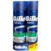 Gillette Series Shave Gel Duopack - Darčeková sada gélov na holenie pre citlivú pleť 200 ml