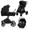 Lionelo Mika Plus 3v1 Black Onyx Hlboká vanička Lionelo Astrid i-Size