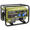 EXTOL CRAFT Elektrocentrála rámová benzínová 1F, 2,8kW, 6,5HP