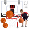 MINI BASKETBALOVÝ KÔŠ 4 BASKETBALOVÉ POČÍTADLO BODOV MONTÁŽ NA STENU SADA