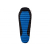 Warmpeace Viking 300 (170cm) péřový spacák blue/grey/black - 170 Levý zip