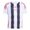 Lionel Messi detský futbalový dres MESSI Stripe white - Novinka