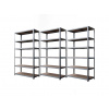 Fistar !!! Akčný balíček: 3x Regál 2400x1200x400 mm kovový zinkovaný 6-policový, nosnosť 1050 kg