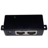 MikroTik pasívne PoE adaptér s LED, jack 2,1 / 5,5mm POE1A2L