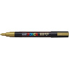 POSCA akrylový popisovač PC-3M - jemný hrot - 0,9 - 1,3 mm - zlatý