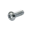CHRÓMOVÁ GOMBÍKOVÁ SKRUTKA TORX 10/32 X 3/4 PALCA