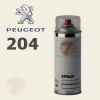 PEUGEOT 204 BLANC ALASKA barva Sprej 400ml
