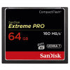 SanDisk Extreme Pro CF 64 GB 160 MB/s VPG 65, UDMA 7 - SanDisk Extreme Pro CompactFlash 64GB SDCFXPS-064G-X46