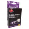 UPrint kompatibil ink s LC-980Y, yellow, 12ml, B-980Y, pre Brother DCP-145C, 165C