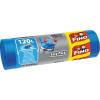Fino Vrecia zaväzovacie Easy pack 120l 22 µm 15 ks modré