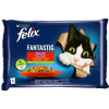 FELIX Fantastic cat kura s rajčinami & hovädzie s mrkvou želé 4 x 85 g