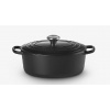 Le Creuset Signature - Pekáč oválny s pokrievkou, objem 8,9 l, noir mat 21178350000430