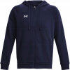 Under Armour Mikina s kapucňou UA Rival Fleece FZ Hoodie-BLU 1379767-410