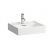 Laufen Kartell umývadlo 50x46x14,5 cm,bez otvoru pre batériu,Biela H8103320001091