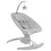 KikkaBoo Hojdacie lehátko elektrické Spinny Grey
