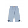 Detské nohavice Konges Sløjd AVA PANTS GOTS KS104072.9BYA modrá 134-140