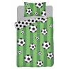 DETEXPOL Obliečky do postieľky Futbal Bavlna, 100/135, 40/60 cm