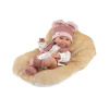 Llorens 73816 NEW BORN DIEVČATKO - realistická bábika bábätko s celovinylovým telom - 40 c