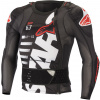 Celotelový chránič ALPINESTARS Sequence Protection čierno bielo červený