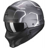 Prilba Scorpion EXO-COMBAT EVO Ram Matt Dark Grey Silver Veľkosť: L (59-60 cm)
