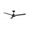 BAYSIDE | BAYSIDE 213017 - Stropný ventilátor CALYPSO čierna | FAN00151