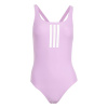 adidas Mid Swimsuit Womens Purple/White 12 (M)