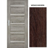 ImperioDoor set interiérové rámové dvere EVIA.3, CPL Wenge Modern +Zárubňa PED-EVIA3-CPLWeMo