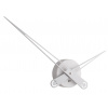 Dizajnové nástenné hodiny Future Time FT9650SI Hands silver 60cm