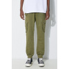 Nohavice Alpha Industries Combat Pant LW pánske, zelená farba, strih cargo, 126215