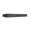 KVM switch/prepínač 4PC, HDMI, USB 2.0, hub, audio, 4K@60Hz, 18G, čierny